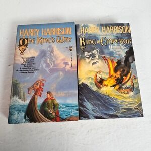 One King's Way & King and Emperor Harrison Holm 1996 1st Mass Market Tor Fantasy